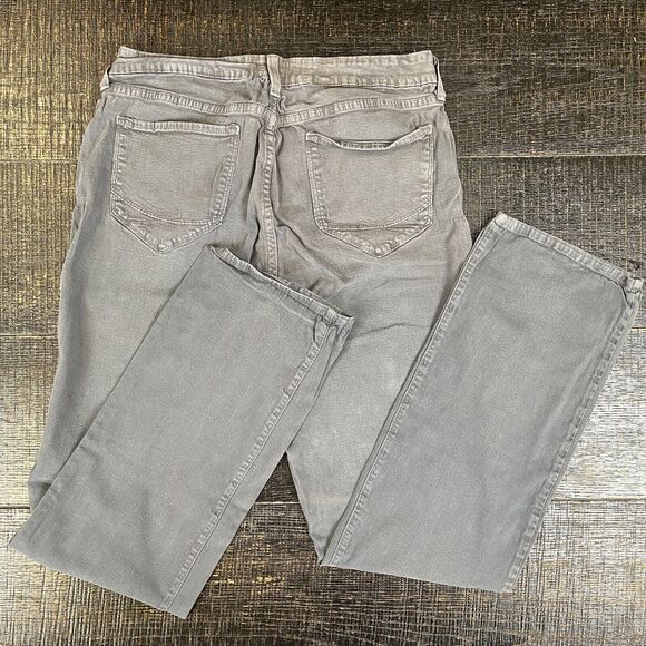 NYDC Dark Wash 33" Straight Denim Jeans Women's Size 16 - Picture 2 of 11